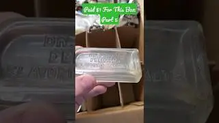 Paid $1 For This Box of #antique #bottles #vintage @WILDKYLE Part 5