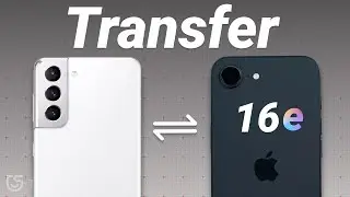 How to Transfer Data From Android to iPhone 16e  (SE4) -2 Ways