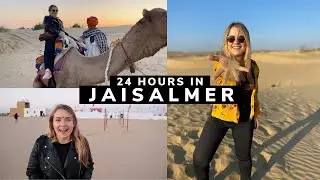 Italian Girl Experiences the GREAT INDIAN DESERT 🇮🇳