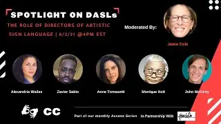 Spotlight on DASLs: The Role of Directors of Artistic Sign Language