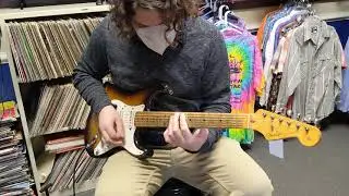 1956 Fender Stratocaster - Sound Test by Nate at Garrett Park Guitars