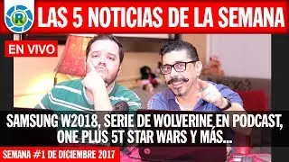 Trailer Jurassic World 2, Samsung w2018, One Plus 5T Star Wars y m&aacute;s
