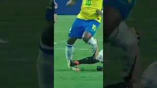 Rodrygo vs N&aacute;ndez Red Card COPA AMERICA #rodrygo #nandez #copaamerica #shorts