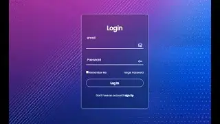 Asmr Programming - modern login form in html and css