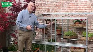 Демонстрация продукта: теплица Access Value Lean To размером 6 футов x 2 фута (SWG)