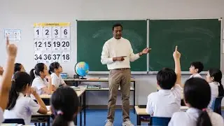 Numbers up to 100 understanding by beads counting of mathematics for class 1 standard 