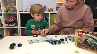 Собираем Монстр-трак lego creator 3 in 1  31101