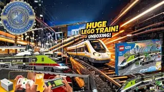 Built the LEGO Passenger Train 60337... then I CRASHED it! 😱🚂💨