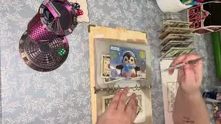 Debt binder! Saving $400 🤩 group plays and collabs 🎲💵