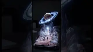 Astronauts' Hike #astronaut #smartphone #smoke #sci-fi #animation #ai #shortvideo #shorts #shots