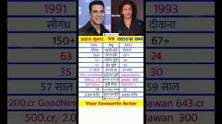 Akshay Kumar vs Shah Rukh Khan Filmi Career Movie Networth Biography #akshaykumar #srk