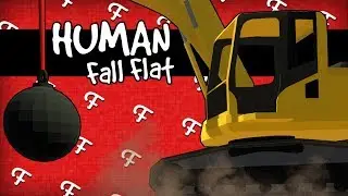 Human Fall Flat: Sleepy Teddy, Demolition, Pit Fury, Retry Fail Bloopers! (Online - Comedy Gaming)