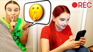 Schwester HEIMLICH im Zimmer  beobachten ! 🏡😂 (Sorry Egg) - Celina