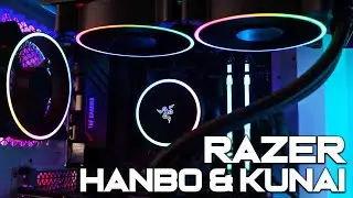 Кулер Razer Hanbo Chroma AIO и вентиляторы Kunai Chroma &mdash; распаковка и первый взгляд! [4K]