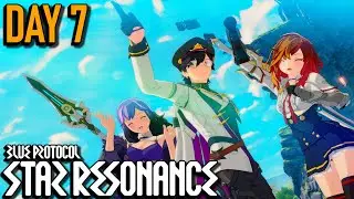 🔴 Brand New MMO! Blue Protocol Star Resonance Closed Beta Day 7!「LIVE」