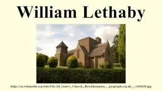 William Lethaby