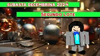 Subasta decembrina (2024) | Segundo lote | Wordos tans blis ;)