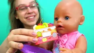 Kokataan leluruokaa Baby Born -nuken ja lelujen kanssa!