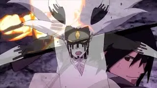 Naruto and Sasuke vs Momoshiki - Boruto episode 65 [Full Screen]