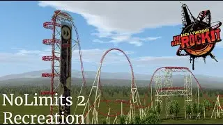 NoLimits 2 - Hollywood Rip, Ride, Rockit Universal Studios Florida Recreation Maurer X-Car Coaster