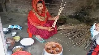 শীতের সন্ধ্যায় অসাধারণ স্বাদের গরম গরম ভাপা পিঠা | গ্রামবাংলার ঐতিহ্যবাহী পিঠা #viralvideo 
