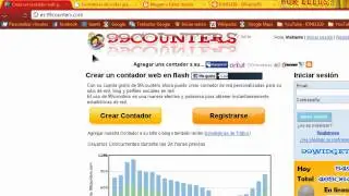 Contadores de Visitas para tu Web o Blogger [HD] 2011