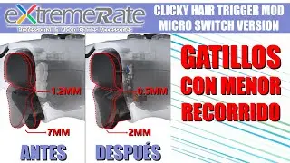 COMO INSTALAR MICRO PULSADORES EN LOS GATILLOS DEL DUALSENSE // CLICKY HAIR TRIGGER MICRO SWITCH MOD
