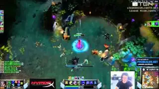 LoL Wildturtle's Awesome 2v5 Pentakill at Baron   G4L