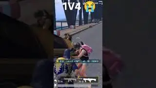 1V4 clutch #dbs #bgmi #shorts