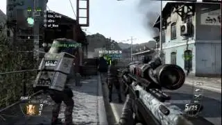 SICK BO2 SPAWNSHOT ON STANDOFF   REACTIONS  Black Ops 2 trickshot