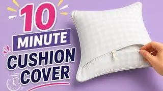 Sew Decorative Cushions at Home | Easy Sewing Project That Can Make money 