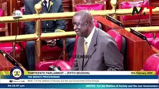 I DID NOT LIKE WHAT HAPPENED IN KITENGELA LISTEN TO ODM PARTY LEADER IN SENATE!!