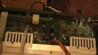 Mackie M1400i amp clean up and test