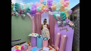 Beautiful Pastel Birthday Decorations | Garden Party for 11th Birthday