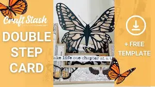 WOW! Double Step Card Tutorial + FREE Template!