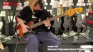 【Ikebe B-Sound Check】Fender USA American Professional Classic Precision Bass【試奏動画】