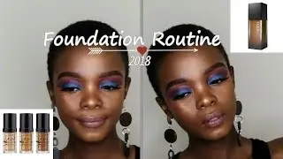 2018 FLAWLESS  FOUNDATION ROUTINE FOR OILY SKIN || Radiance First