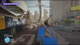 I done. a crazy front FLip