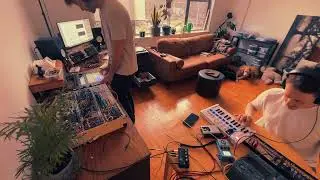 Knob Twisters Aprl 7 2025 jam (Eurorack with Korg Volcas)