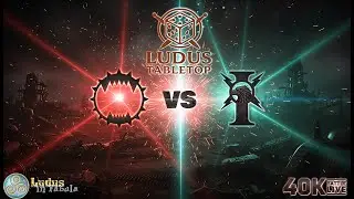 World Eater Vs Adeptus Custodes - Warhammer 40k Live Battle Report