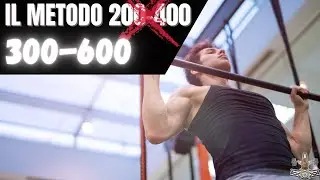 Il metodo 300-600 per allenare le trazioni alla sbarra e il corpo libero!