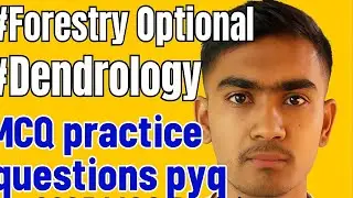 #Forestry Optional #Dendrology identification,and Characteristics of Trees #forestrangeofficer MCQ 