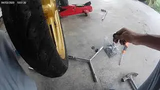 LC135 | Cara Tukar Steering Cone & Fork PART 1