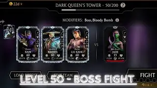 MK - DARK QUEEN'S TOWER - LEVEL 50 BOSS FIGHT