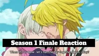 Seven Deadly Sins Blind Reaction Season 1 Episodes 22-24 English Dub