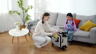 Electric mobility scooter suitcase