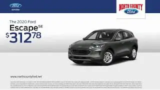 Get the 2020 Ford Escape | North County Ford