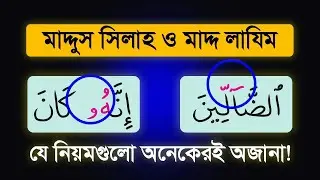 মাদ্দুস সিলাহ ও মাদ্দ লাযিম! । ক্লাস - ৭