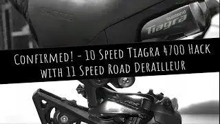Велосипед Hack-10 Speed ​​Tiagra 4700 с 11-скоростными шоссейными переключателями!