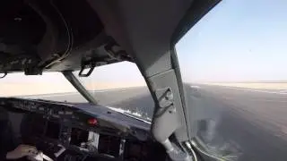 Pilotview: Boeing 737-900ER Cockpit Landing and Takeoff in Hurghada!
